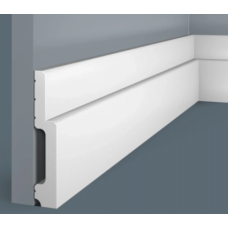 Плинтус под покраску из экополимера Cosca PX010